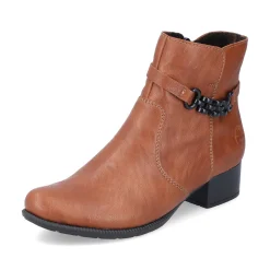 Rieker Damen Stiefeletten fuchsbraun