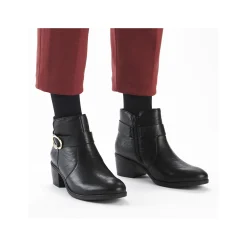 Rieker Damen Stiefeletten mitternachtsschwarz