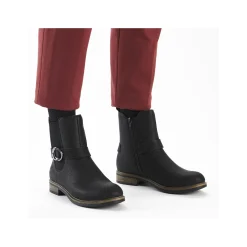 Rieker Damen Stiefeletten asphaltschwarz