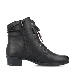 Rieker Damen Stiefeletten tiefschwarz
