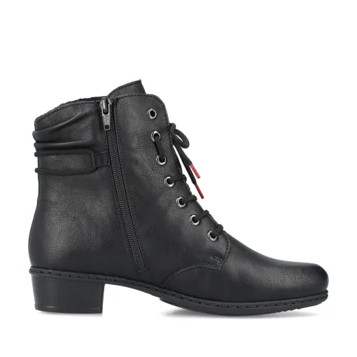 Rieker Damen Stiefeletten tiefschwarz