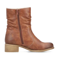 Rieker Damen Stiefeletten nougatbraun