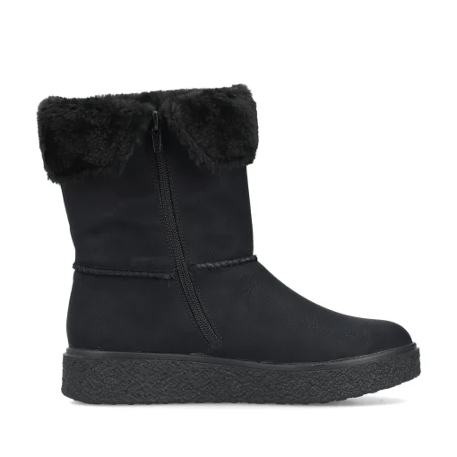 Rieker Damen Stiefeletten nachtschwarz