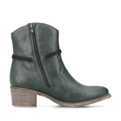 Rieker Damen Stiefeletten blaugrün