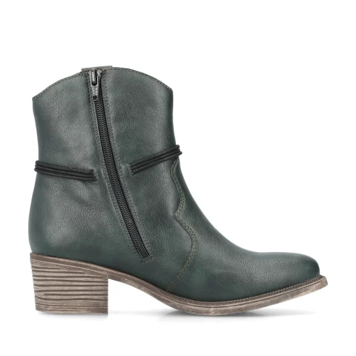 Rieker Damen Stiefeletten blaugrün