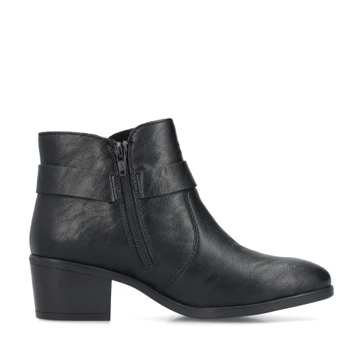 Rieker Damen Stiefeletten mitternachtsschwarz