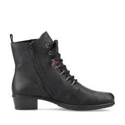 Rieker Damen Stiefeletten tiefschwarz