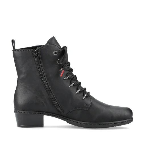 Rieker Damen Stiefeletten tiefschwarz