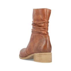 Rieker Damen Stiefeletten nougatbraun