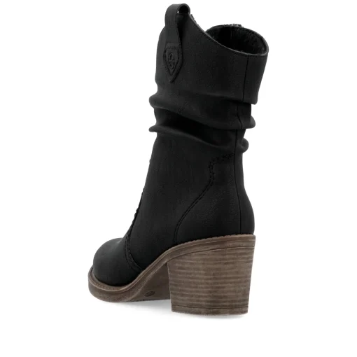 Rieker Damen Stiefeletten tiefschwarz