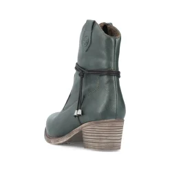 Rieker Damen Stiefeletten blaugrün