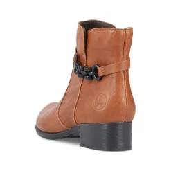 Rieker Damen Stiefeletten fuchsbraun