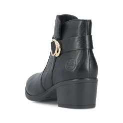 Rieker Damen Stiefeletten mitternachtsschwarz