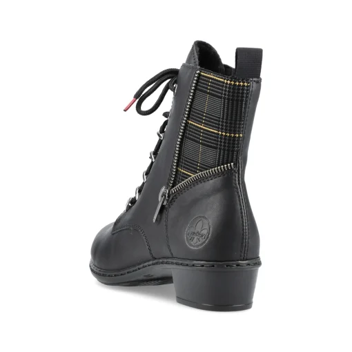 Rieker Damen Stiefeletten tiefschwarz