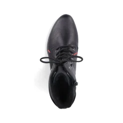 Rieker Damen Stiefeletten tiefschwarz