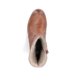 Rieker Damen Stiefeletten nougatbraun