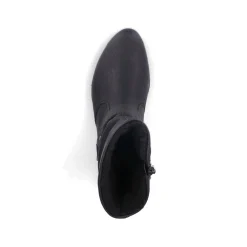 Rieker Damen Stiefeletten mattschwarz