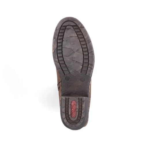 Rieker Damen Stiefeletten kaffeebraun