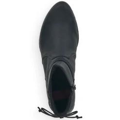 Rieker Damen Stiefeletten tiefschwarz