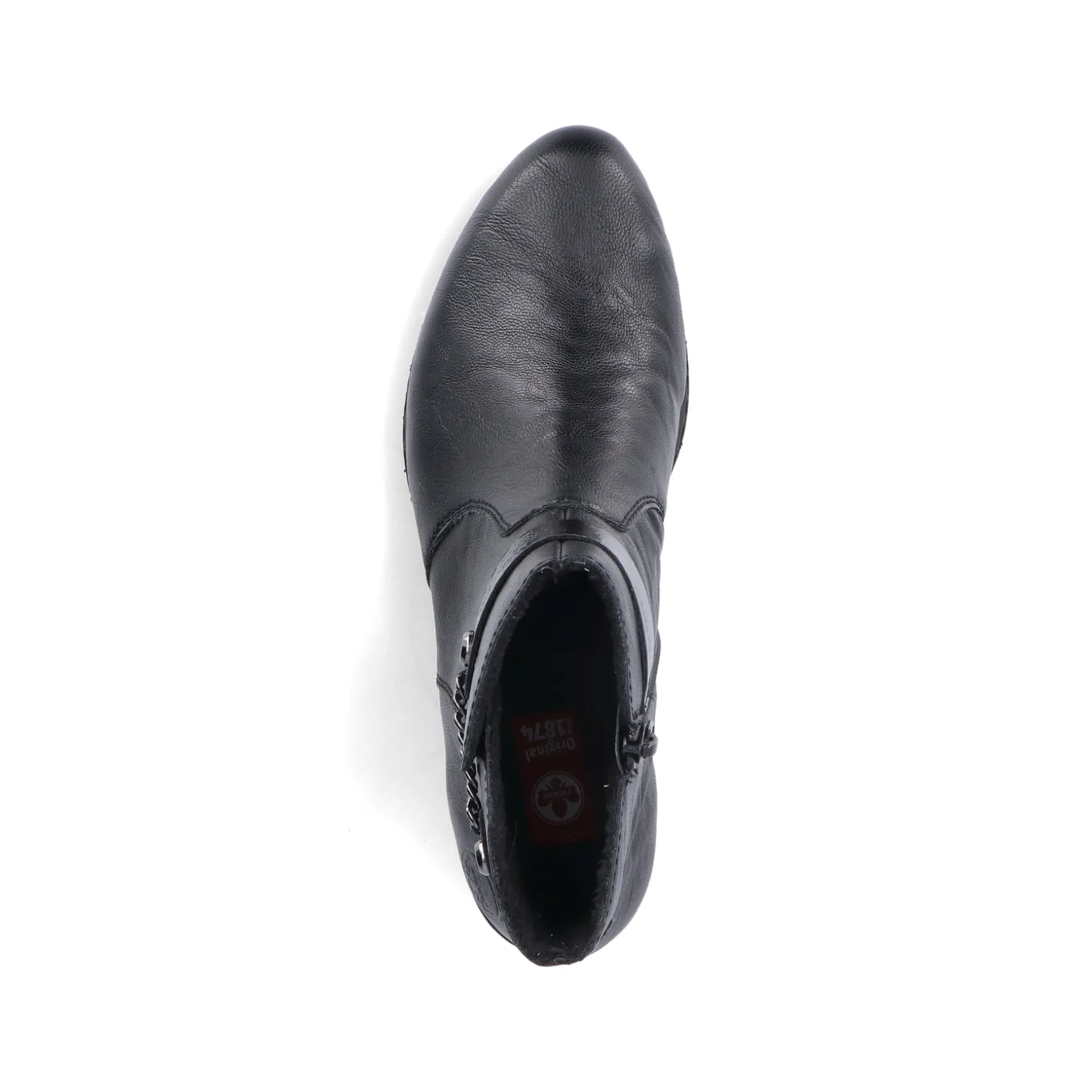 Rieker Damen Stiefeletten tiefschwarz