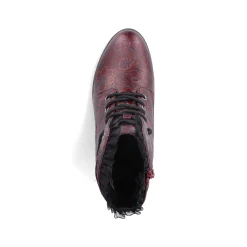Rieker Damen Stiefeletten bordeaux