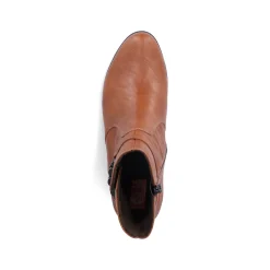 Rieker Damen Stiefeletten fuchsbraun