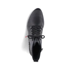 Rieker Damen Stiefeletten tiefschwarz