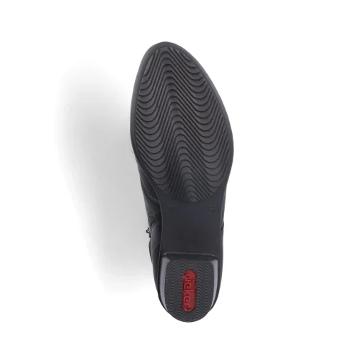 Rieker Damen Stiefeletten tiefschwarz