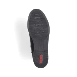 Rieker Damen Stiefeletten asphaltschwarz