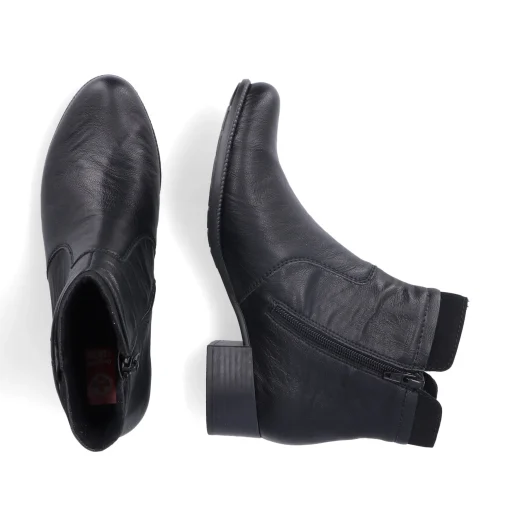 Rieker Damen Stiefeletten nachtschwarz