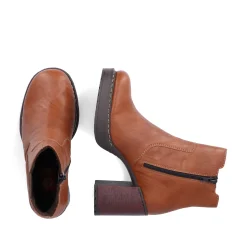 Rieker Damen Stiefeletten fuchsbraun