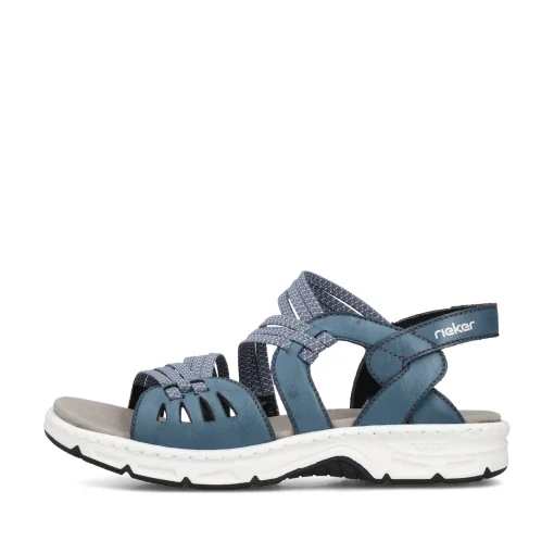 Rieker Damen Trekkingsandalen schieferblau