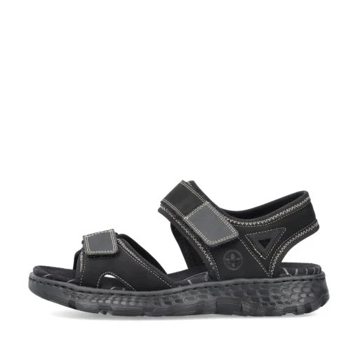 Rieker Damen Trekkingsandalen nachtschwarz