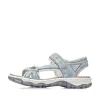 Rieker Damen Trekkingsandalen himmelblau