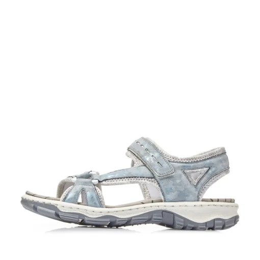 Rieker Damen Trekkingsandalen himmelblau