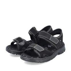 Rieker Damen Trekkingsandalen nachtschwarz