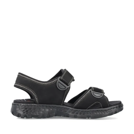 Rieker Damen Trekkingsandalen nachtschwarz