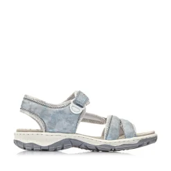 Rieker Damen Trekkingsandalen himmelblau