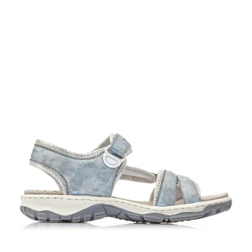 Rieker Damen Trekkingsandalen himmelblau