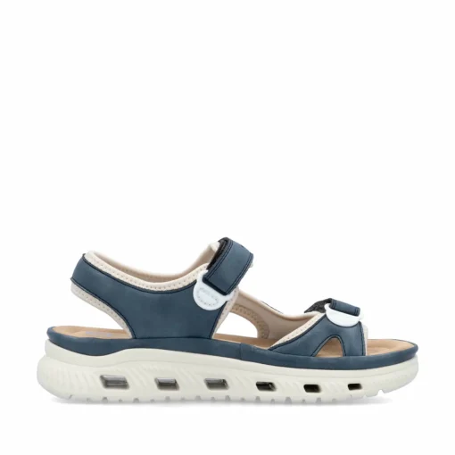 Rieker Damen Trekkingsandalen schieferblau