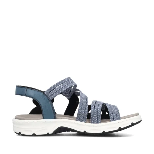Rieker Damen Trekkingsandalen schieferblau