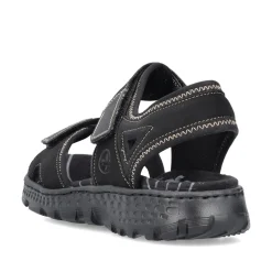 Rieker Damen Trekkingsandalen nachtschwarz