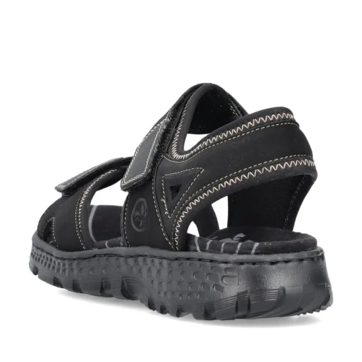 Rieker Damen Trekkingsandalen nachtschwarz