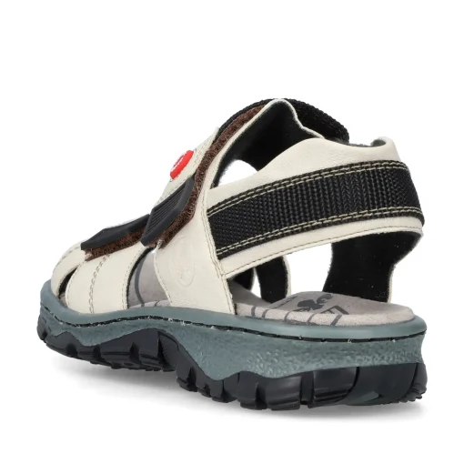 Rieker Damen Trekkingsandalen perlweiß