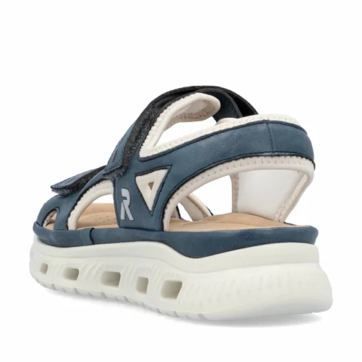 Rieker Damen Trekkingsandalen schieferblau
