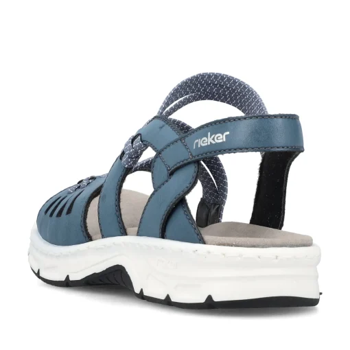 Rieker Damen Trekkingsandalen schieferblau