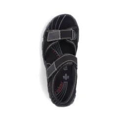 Rieker Damen Trekkingsandalen nachtschwarz