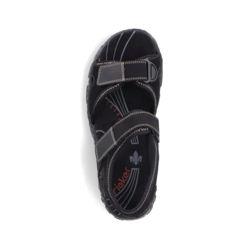Rieker Damen Trekkingsandalen nachtschwarz