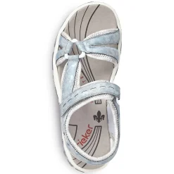 Rieker Damen Trekkingsandalen himmelblau