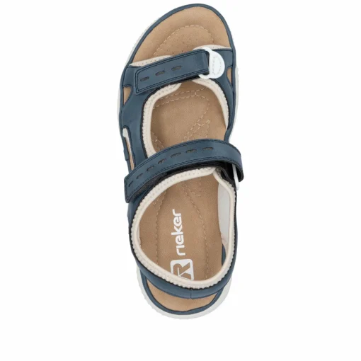 Rieker Damen Trekkingsandalen schieferblau